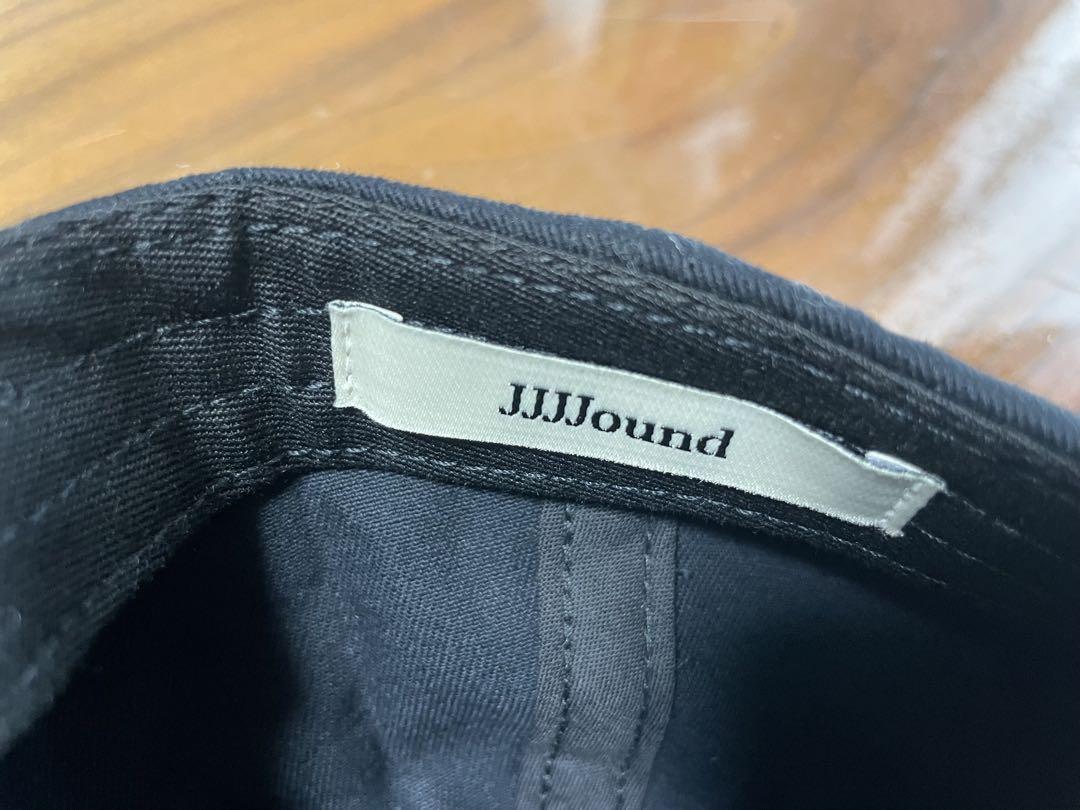 帽子 jjjjound logo weekend cap cotton black