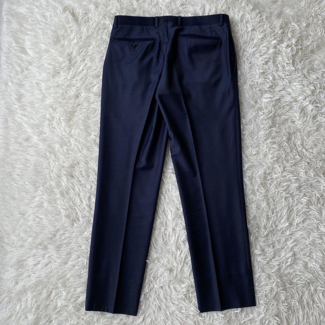 SUIT SELECT ゼニア生地 スーツ セットアップ ネイビー A6