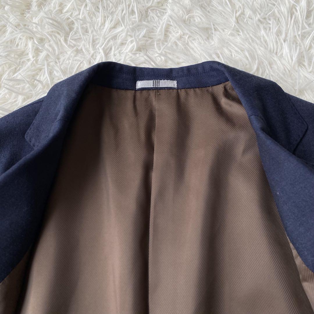 SUIT SELECT ゼニア生地 スーツ セットアップ ネイビー A6