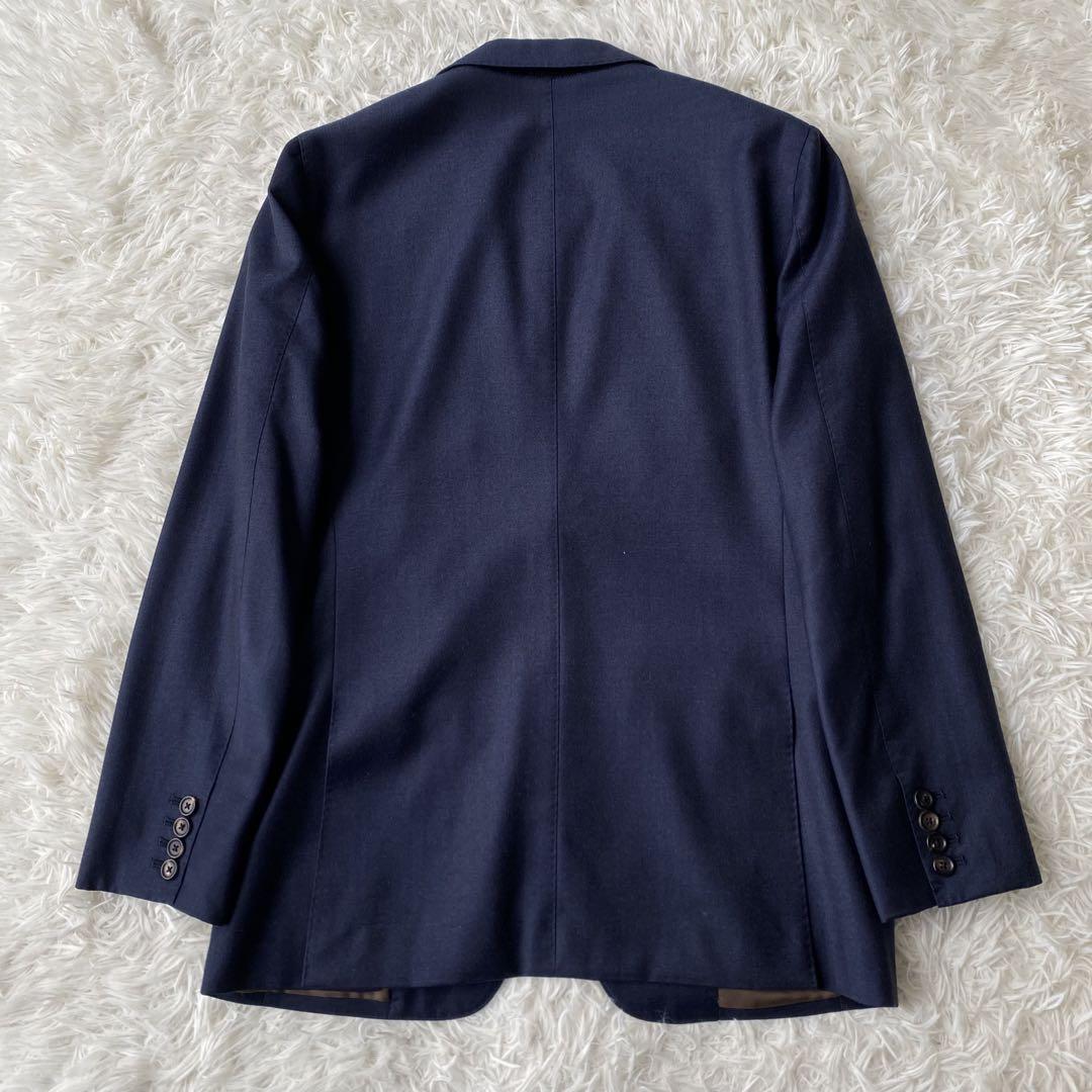 SUIT SELECT ゼニア生地 スーツ セットアップ ネイビー A6