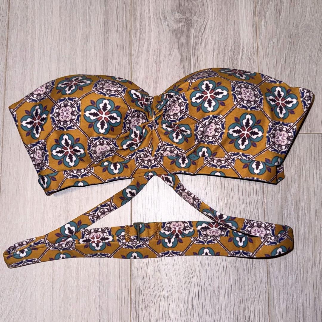 【美品】ALEXIASTAM バンドゥ ビキニ タイル柄