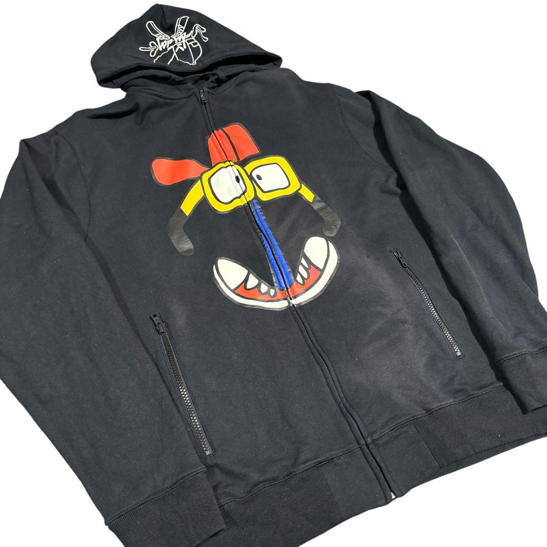 Stussy × Reas Zip Up Hoodie
