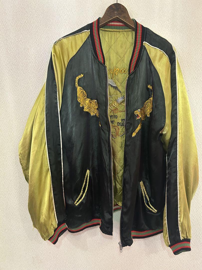 old Japanese souvenir jacket スカジャン 東洋 和