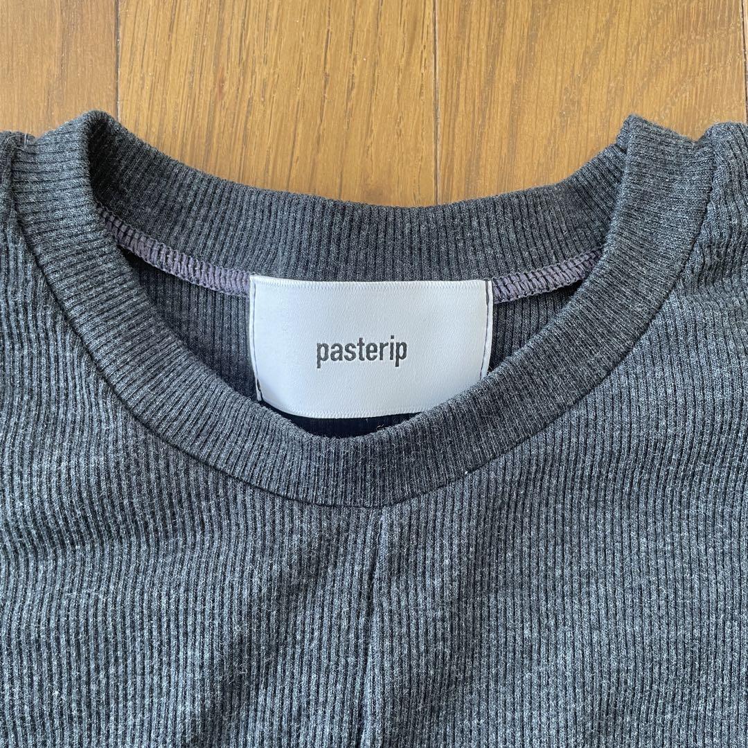 トップス Power shoulder slit Tee