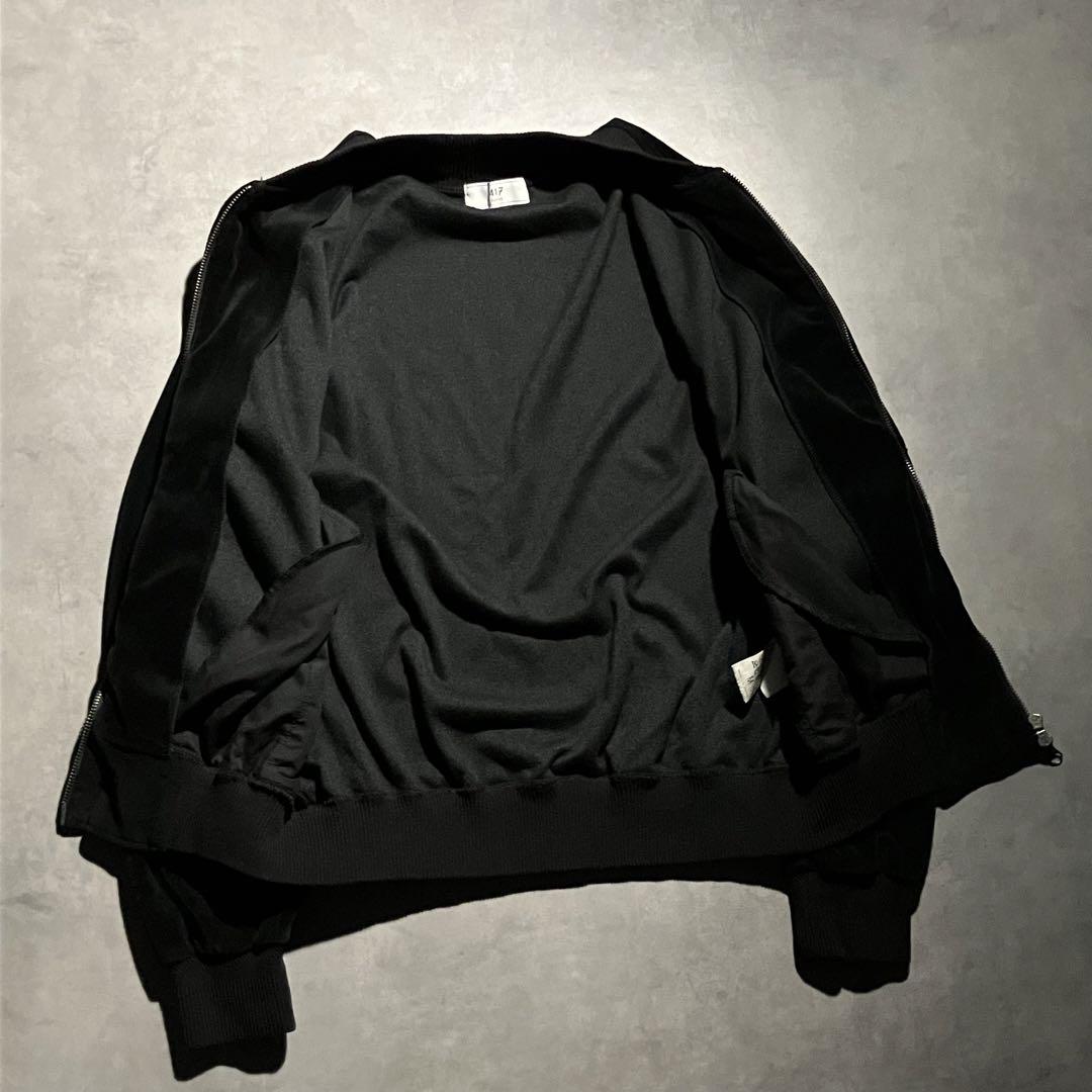00s normcore velour jersey bomber jacket