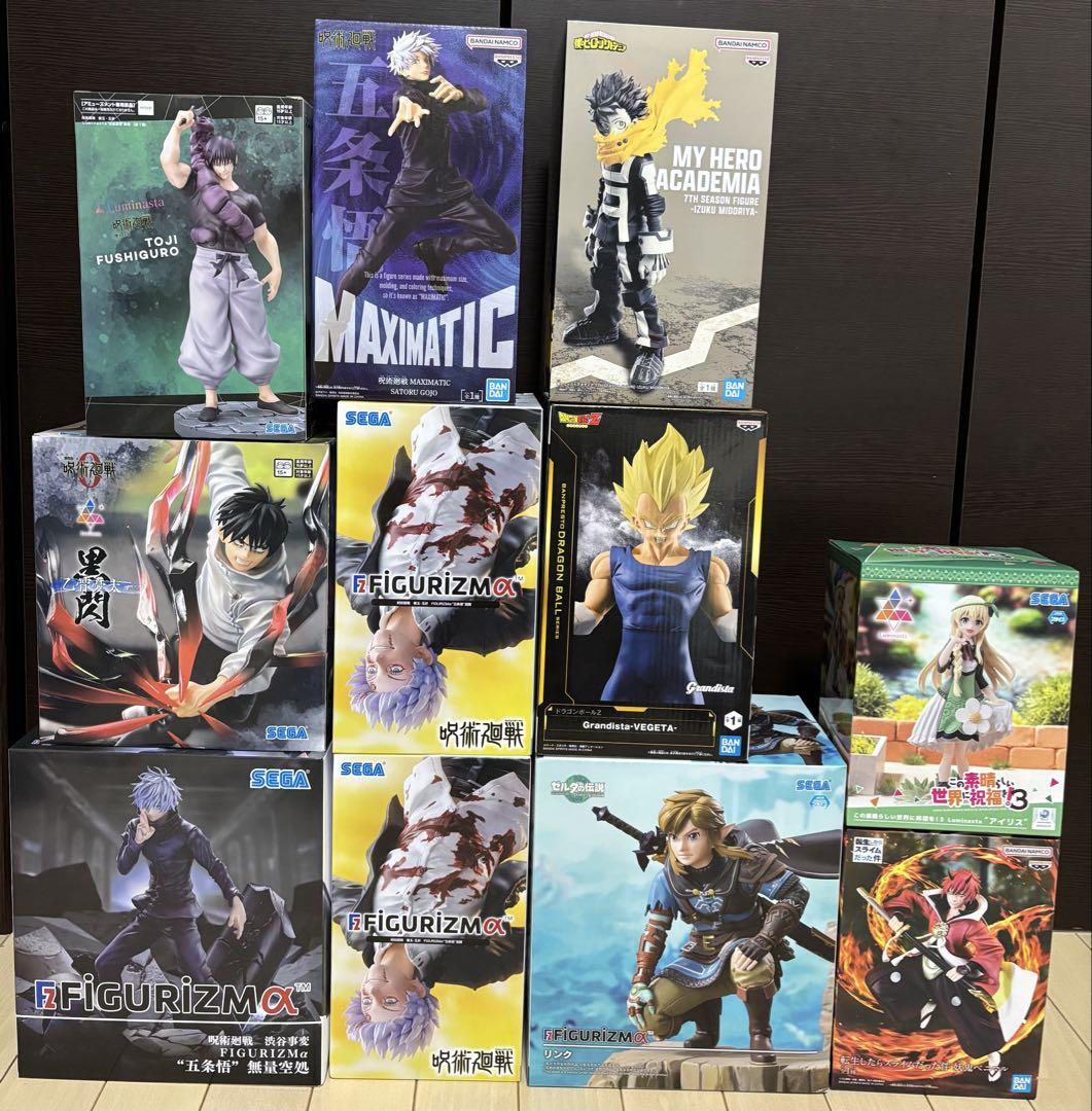 アニメキャラクター フィギュア　まとめ売り11個