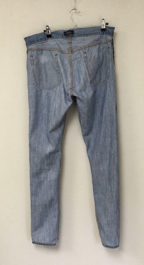 ポロラルフローレンTHE VARICK SLIM デニム 32/32 加工