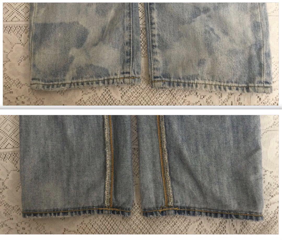 ポロラルフローレンTHE VARICK SLIM デニム 32/32 加工