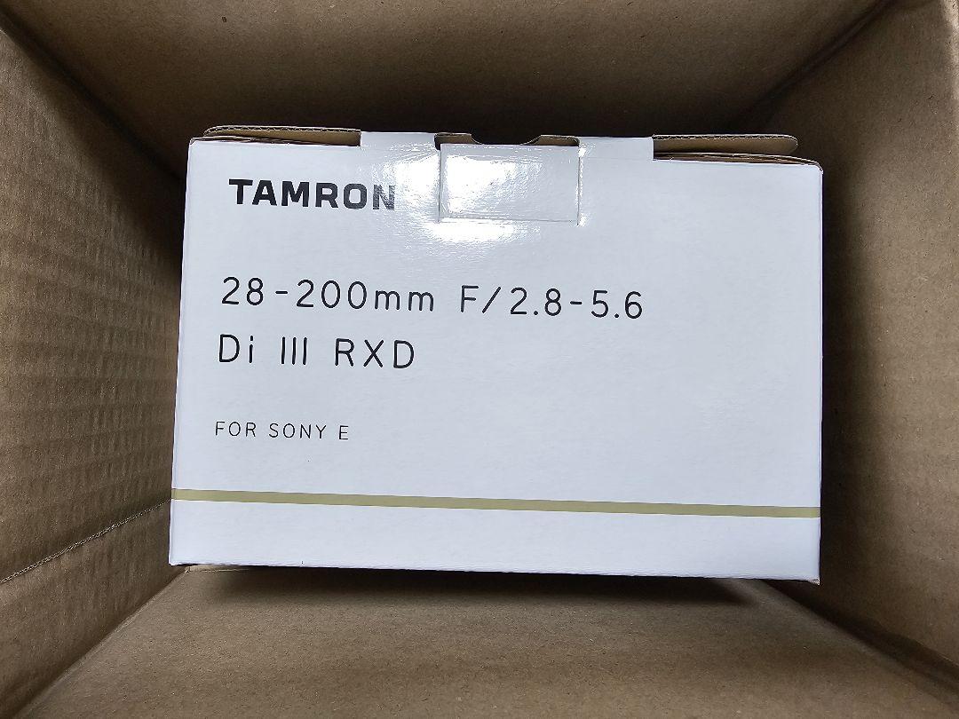 新品未開封TAMRON28-200mm F/2.8-5.6(A071)SONY用