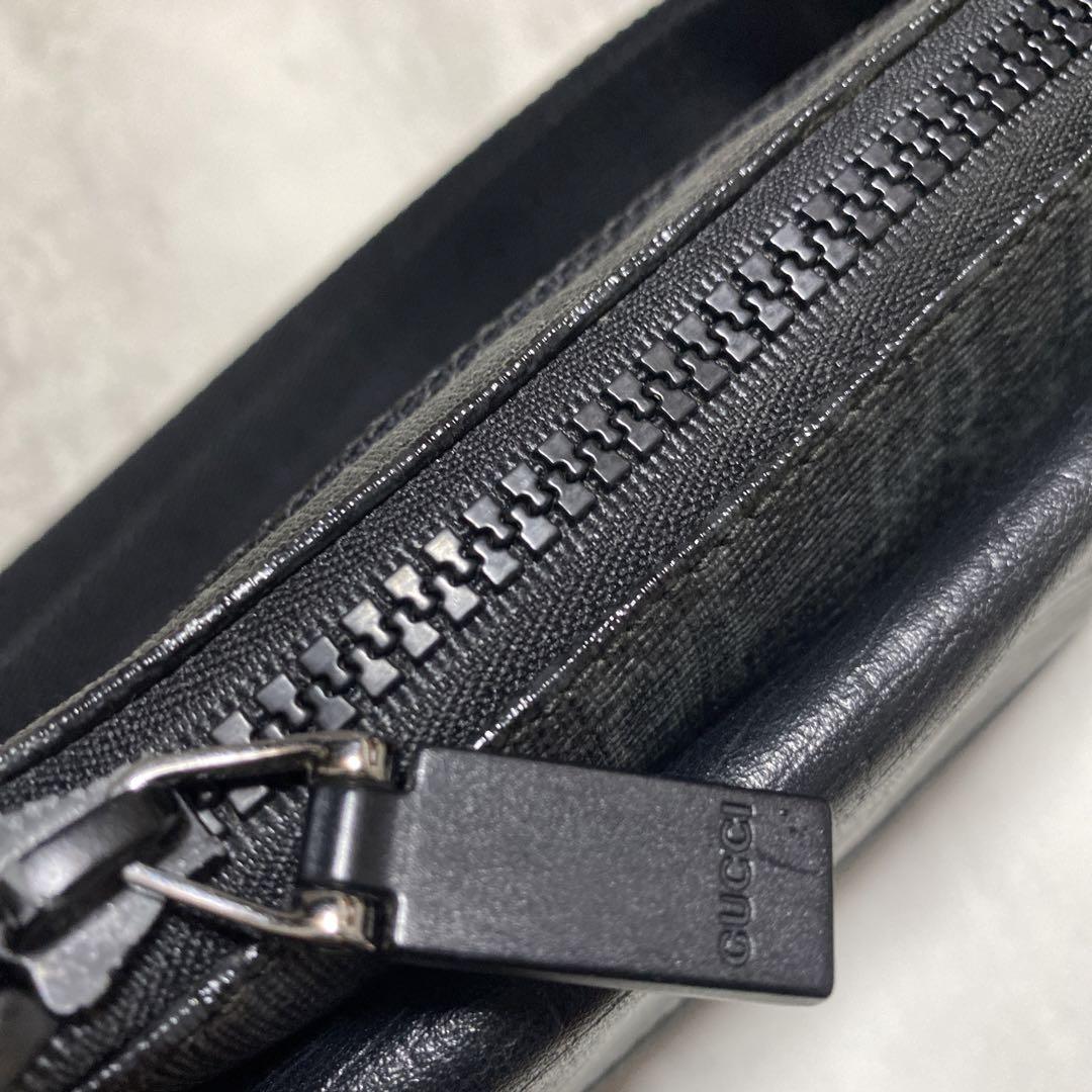 GUCCI ウエストバッグ ボディーバック GG PVC 161833