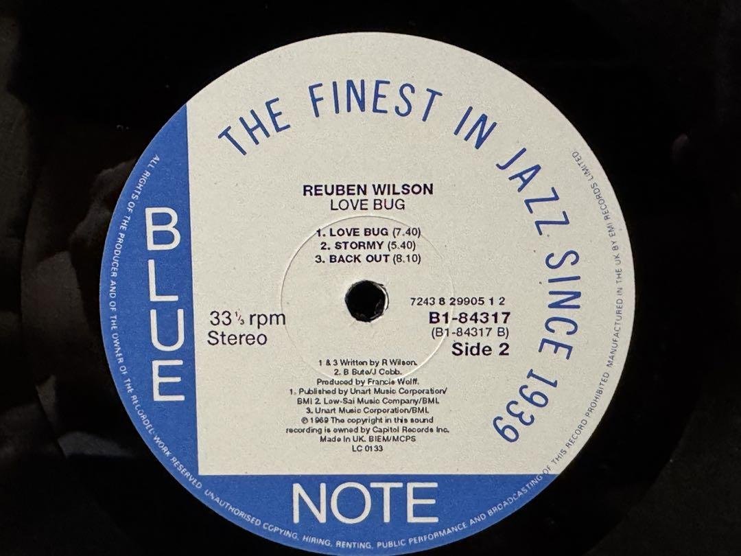 洋楽 Reuben Wilson Love Bug LP