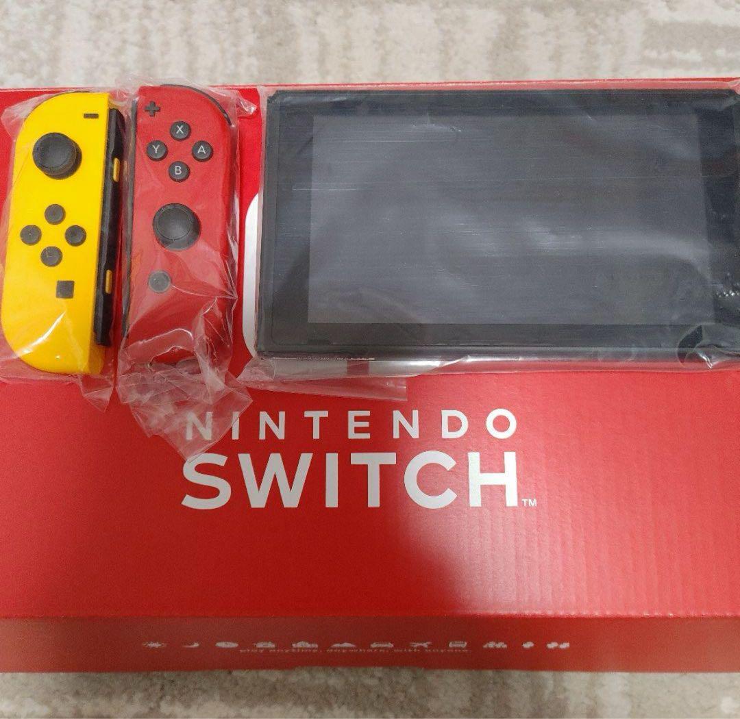 Nintendo Switch 本体 赤/黄 Joy-Con ほぼ未使用】セールNintendo Switch 赤/黄色 Joy-Con - メルカリ