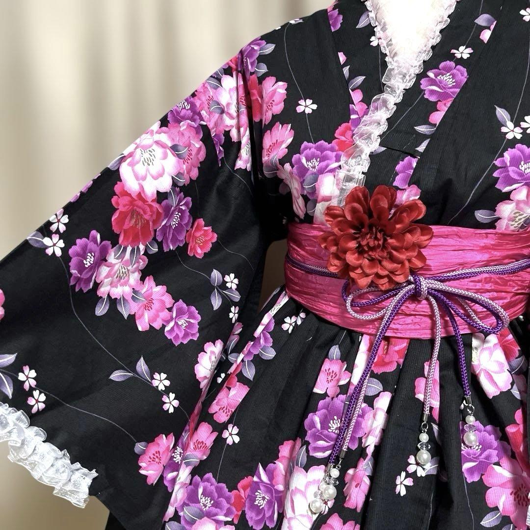 Ｇ⑧浴衣　地雷系　量産型　ドレス　姫ギャル KS⑧浴衣 地雷系 量産型 ドレス 姫ギャル - メルカリ