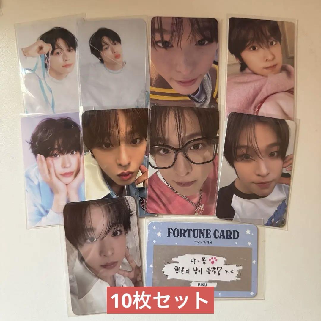 ☆新品未開封品☆NCT WISH リク　アクリルターニングスタンド　両面トレカ付 ☆新品未開封品☆NCT WISH リク アクリルターニングスタンド