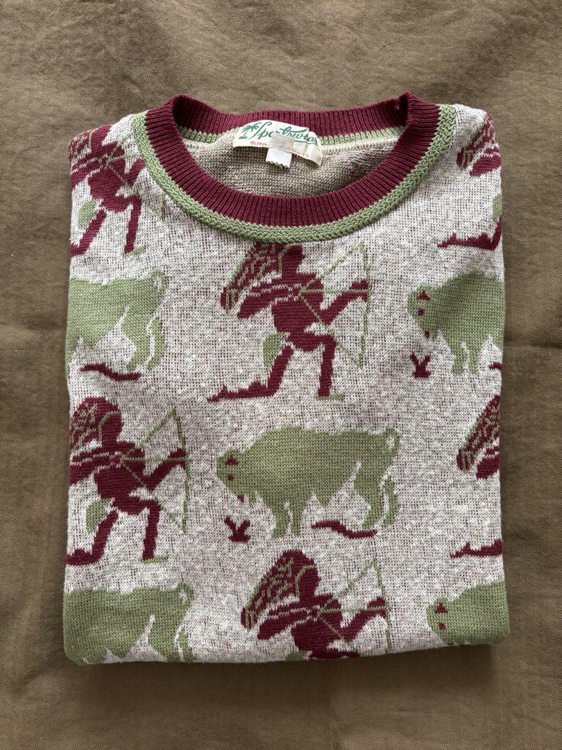 トップス AT LAST&CO BUTCHER PRODUCTS PATTERN KNIT