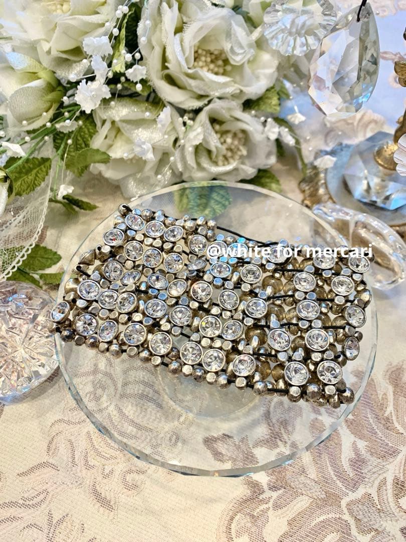 フランス きらきらジュエルの輝きアンクレット/ブレスレットプレゼント♡