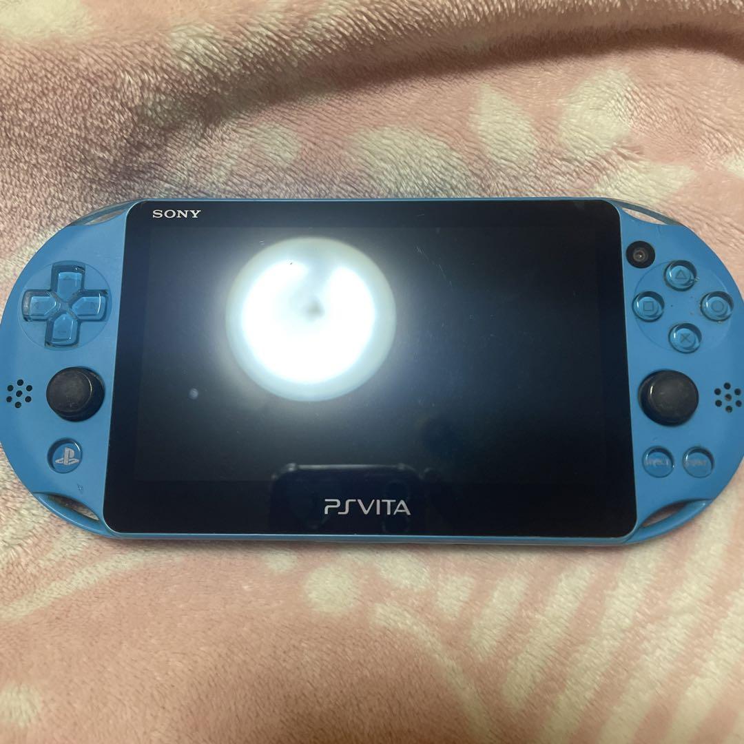 PS Vita 本体 青 ジャンク品 訳あり - メルカリ