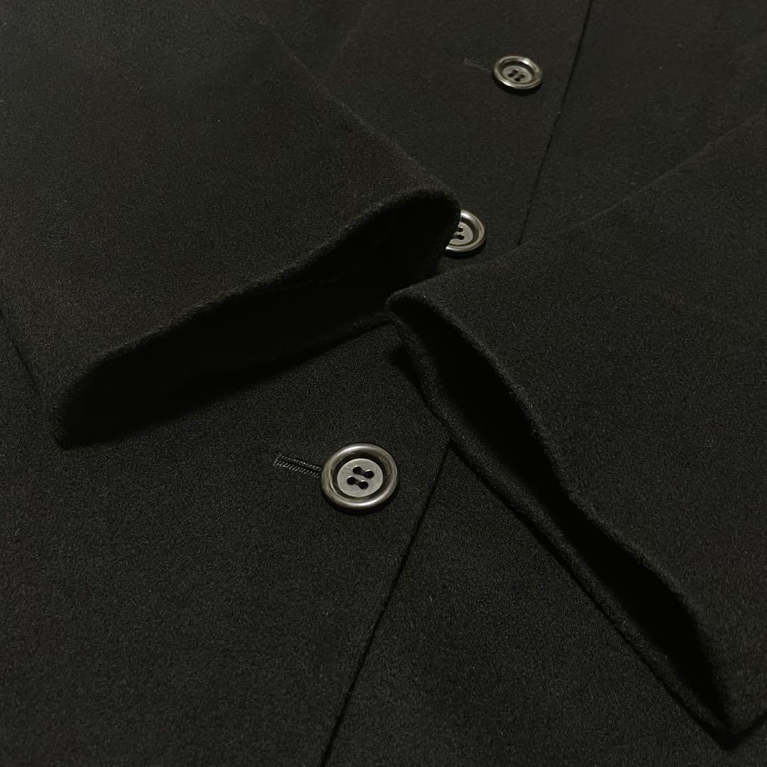 893 高級極美品 ピエールバルマン ロングコート 11号 カシミヤ100% 黒 awardsandwinners.com