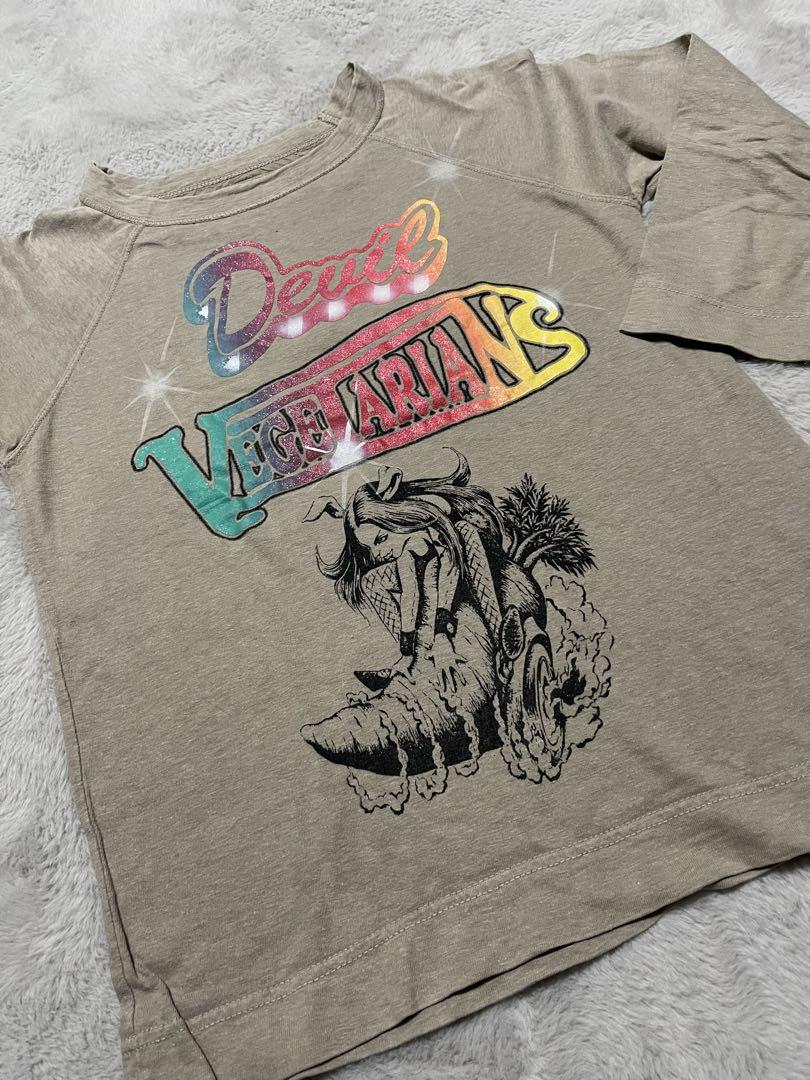 Death Vegetarians 七分袖Tシャツ