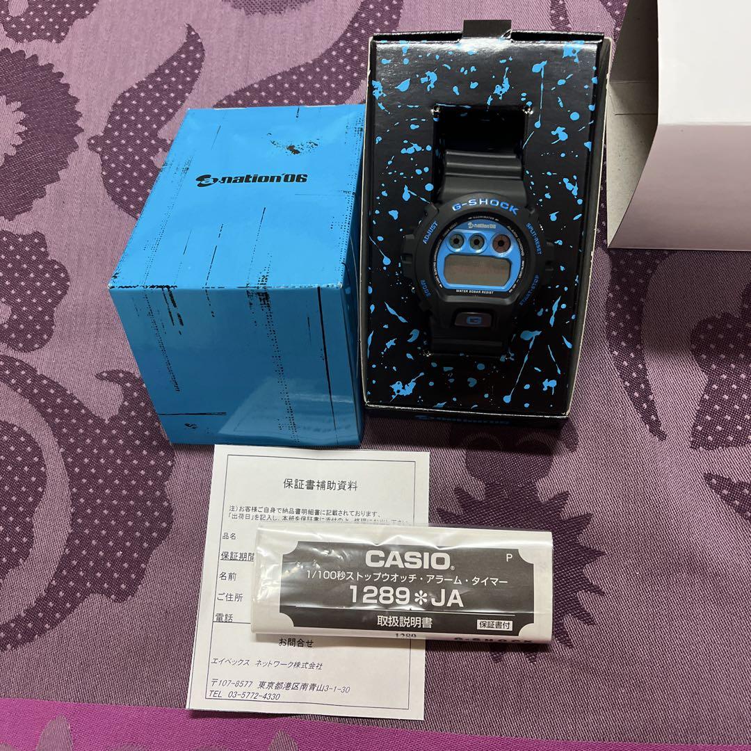 未使用‼️G-SHOCK DW-6900 ブラック/ブルー