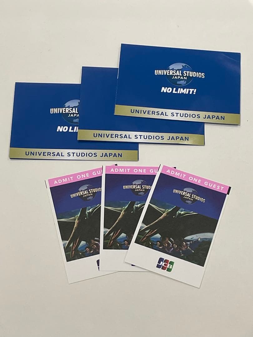 USJ ユニバーサル スタジオ ジャパン 入場券 3枚