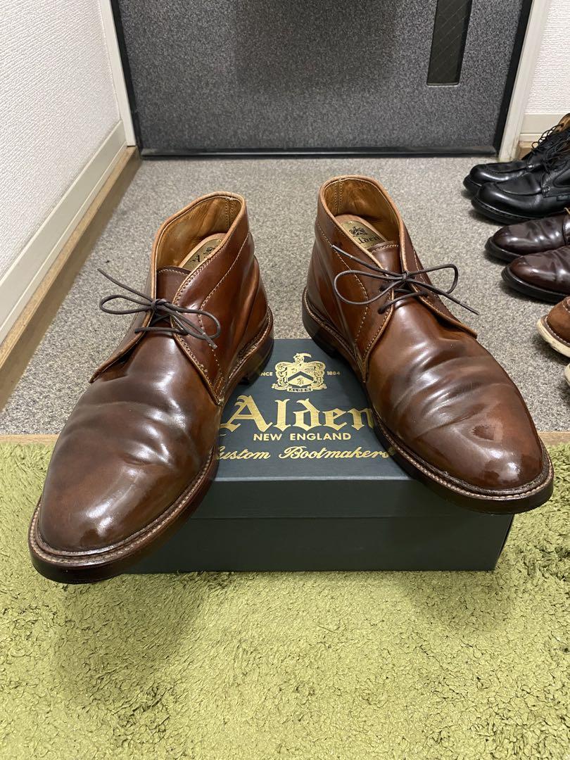 Alden / 1473 / ウイスキー / コードバン / バリー / 8.5