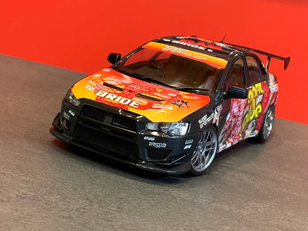 NFS PS仕様 1/24 アオシマ 完成品 ランエボ ニードフォースピード NFS PS仕様 1/24 アオシマ 完成品 ランエボ ニードフォースピード