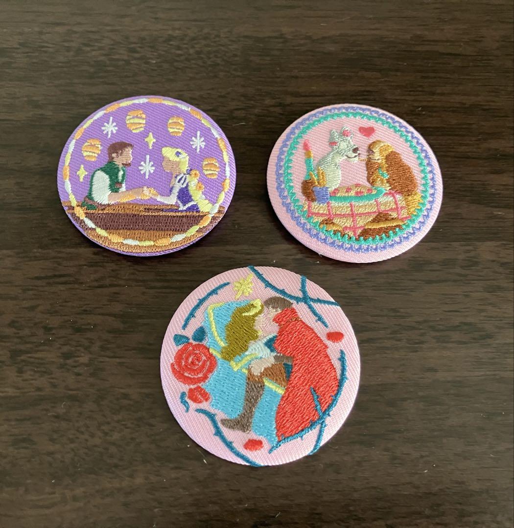 ディズニー 刺繍缶バッジ｜Yahoo!フリマ（旧PayPayフリマ）