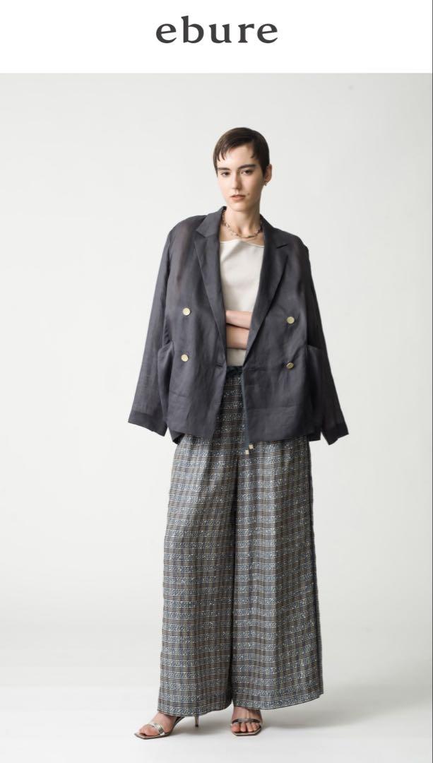 ebure 25AW 新作ラミーツイル　アンコンJK