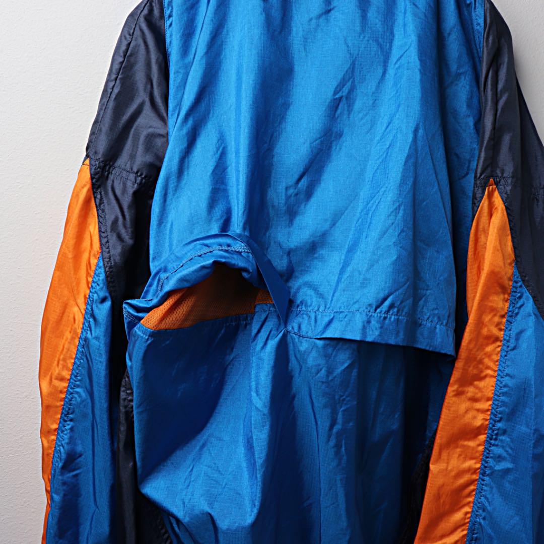 爆買い通販 80s ジャケット ナイキ 青 グレータグ dWDLy-m61098403511 NIKE ハーフジップ Lナイロン 豊富な通販