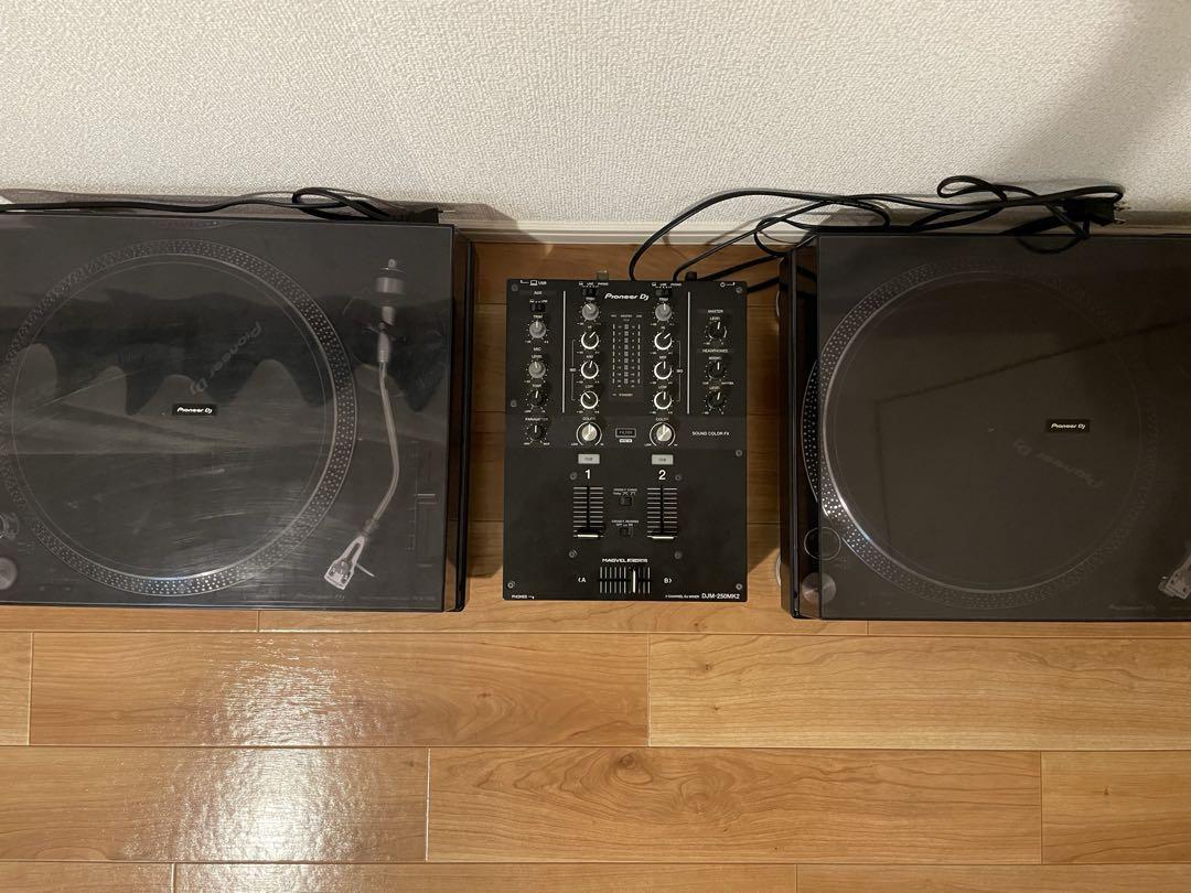 Pioneer DJ PLX-500 × 2台 DJM-250MK2セットDJ機材