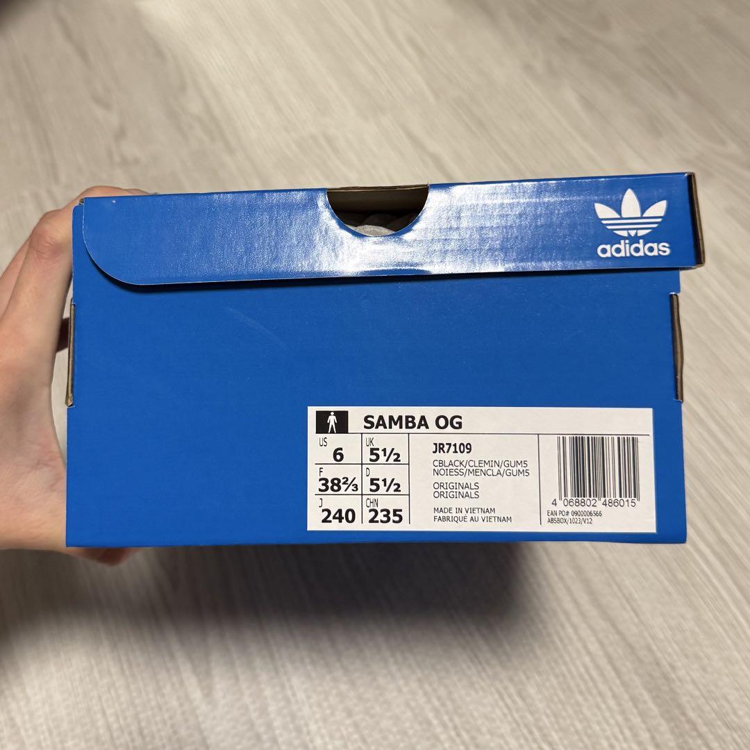 24㎝ adidas Samba OG \" Clear Mint Pack \"