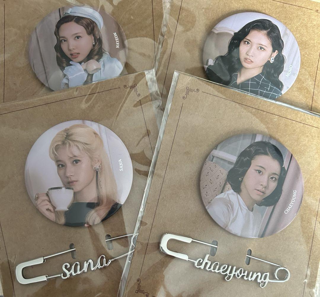 TWICE once halloween 2 classic 缶バッチ