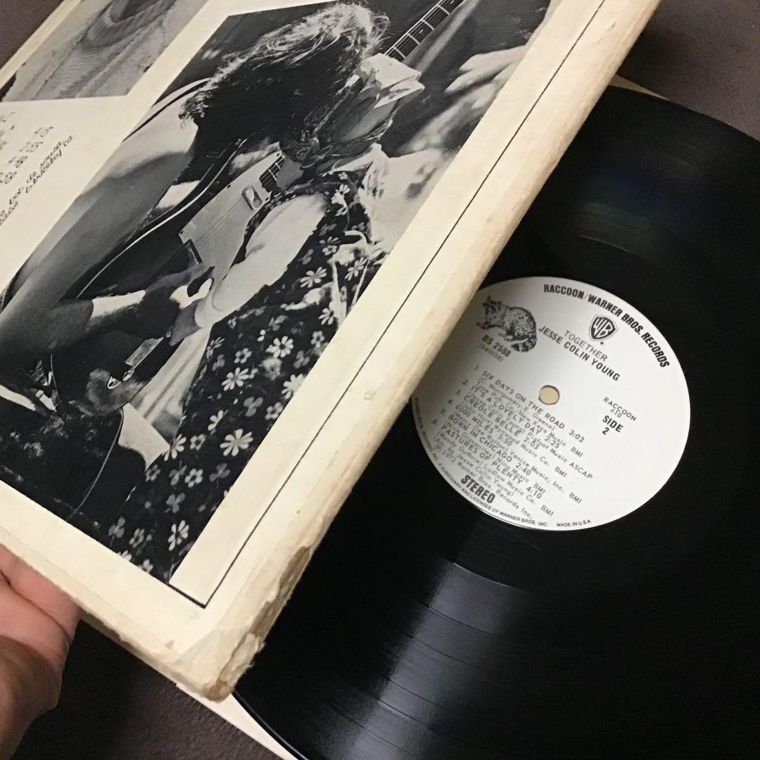 美盤❣️白ラベル・プロモLP『ジェシ・コリン・ヤング　トゥゲザー』