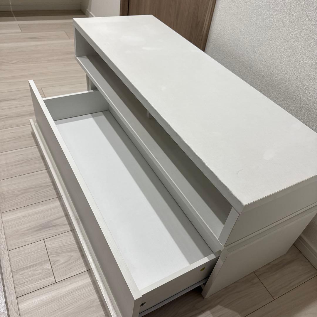 ホワイト テレビボード 引き出し付き ホワイト テレビボード 引き出し付き