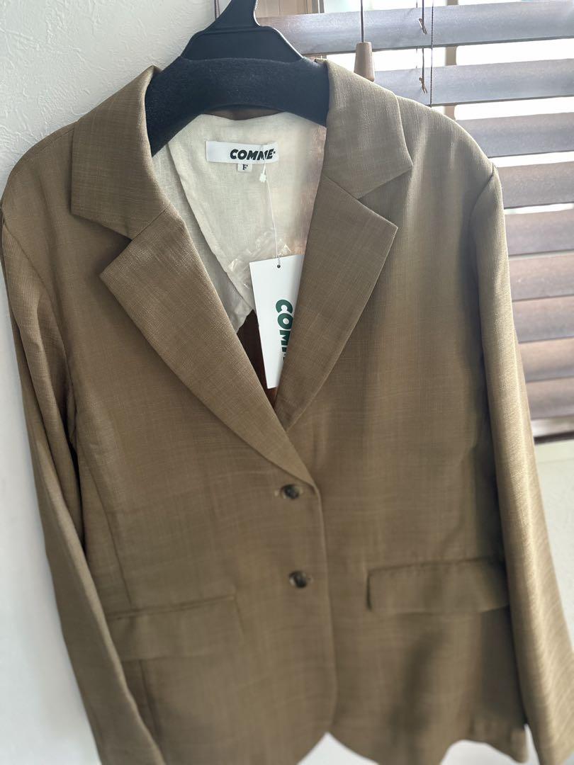 新品 TAILORED JACKET CM24SS02 ベージュ
