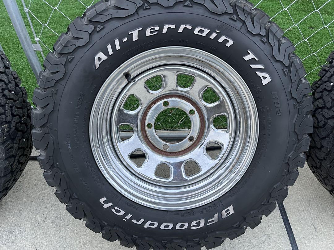 225/75/16 BF Goodrich ホイール4本セット　JB23ジムニー