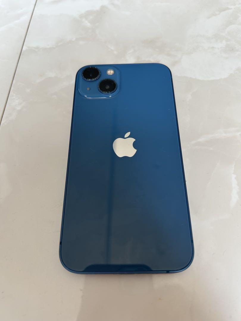 ✴︎Apple iPhone 13 青　128G 87%➕iFaceカバーつき✴︎