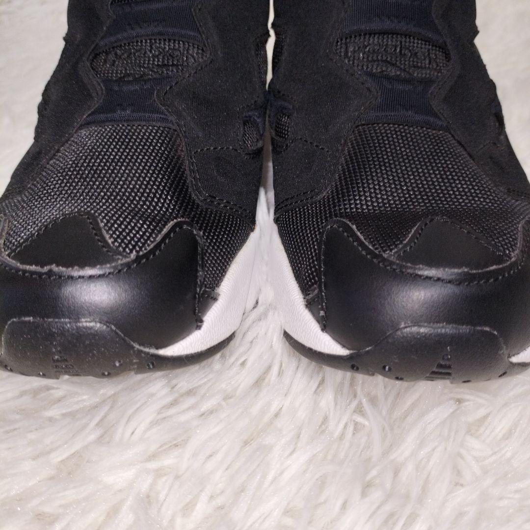 【極美品】Reebok リーボック インスタ ポンプフューリー 黒 24cm