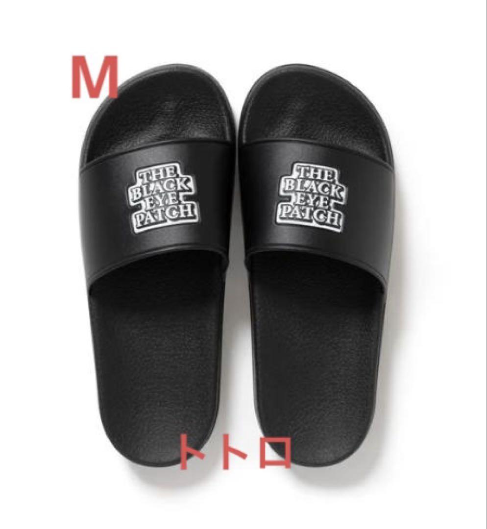 OG LABEL SHOWER SANDALS ブラックアイパッチ サンダル M