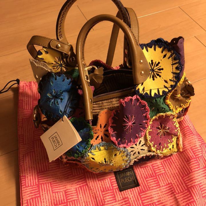 またまた値下げ❣️レザーの香りのキュートなバッグ