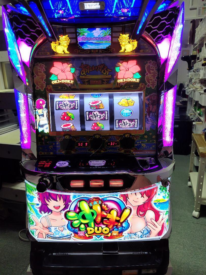 パチスロ実機 沖ドキDUO-25 コイン不要機 家庭用スロット 福岡発 by メルカリ