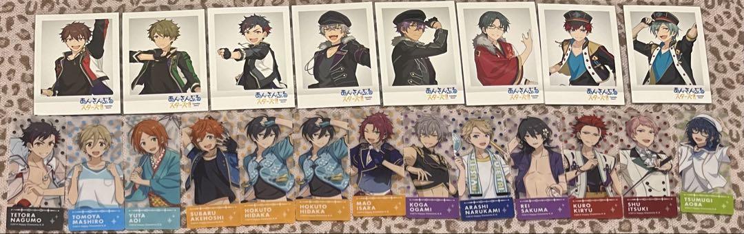 あんスタ 缶バッジ キーホルダー 色紙 ブロマイド アニメイト コースター 特典