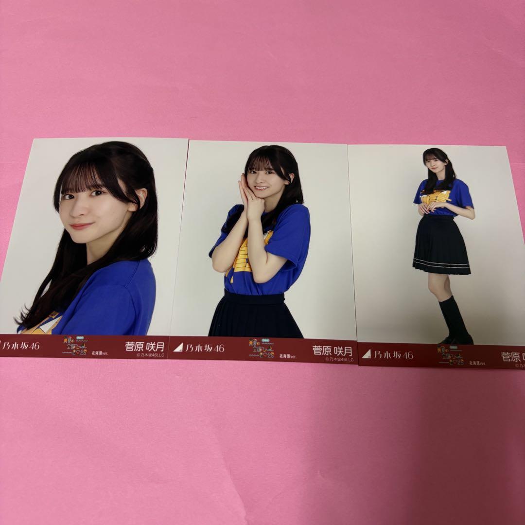 乃木坂46 【菅原咲月】 真夏の全国ツアー2025 大阪 生写真 ６種コンプ 乃木坂46 生写真 真夏の全国ツアー2025 大阪 ライブT 菅原咲月
