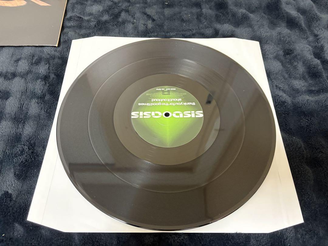 Oasis stopcryingyourheartout レコード 洋楽