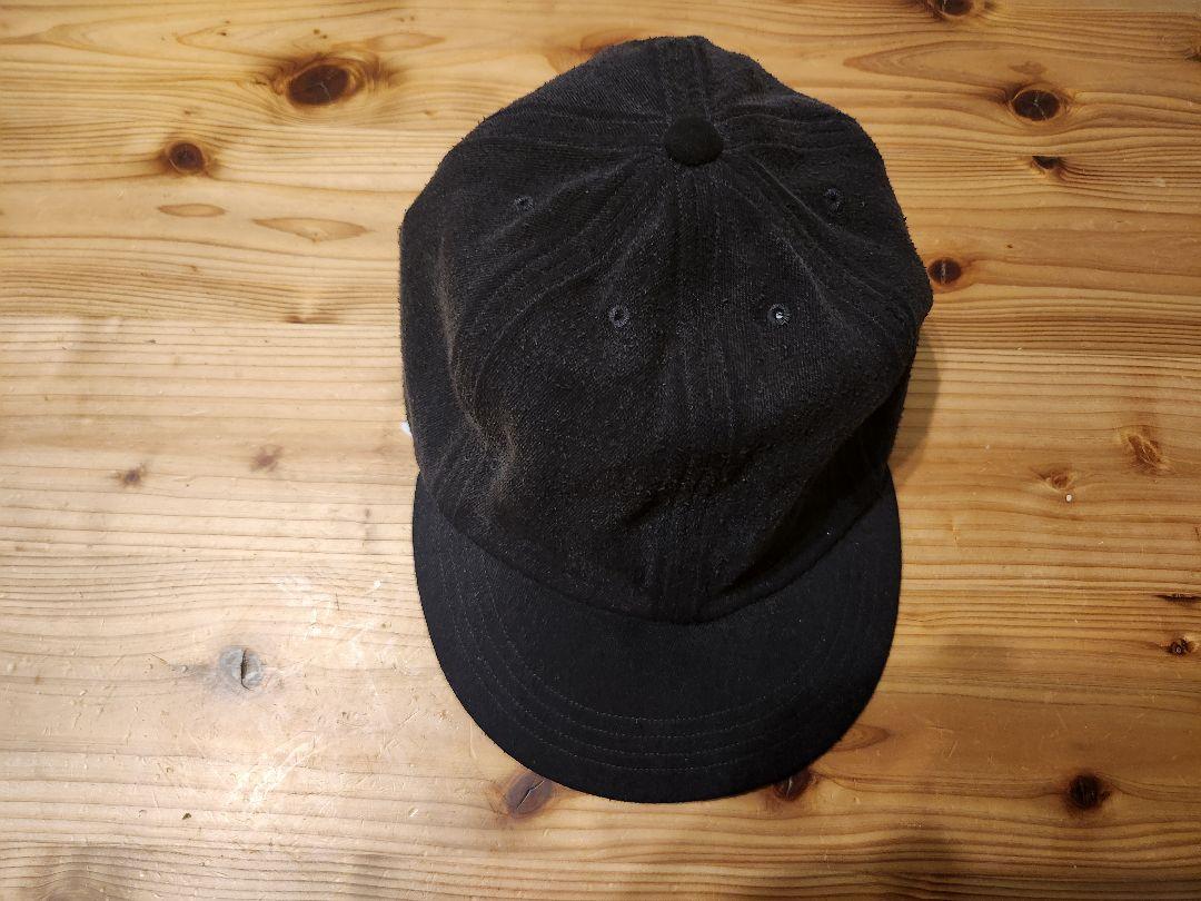 COMOLI シルクネップ キャップ Black - キャップブランド