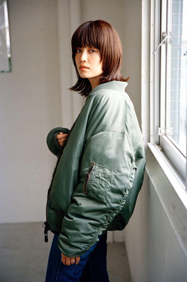 ジャケット・アウター not lonely MA-1 TYPE BOMBER JACKET 0308