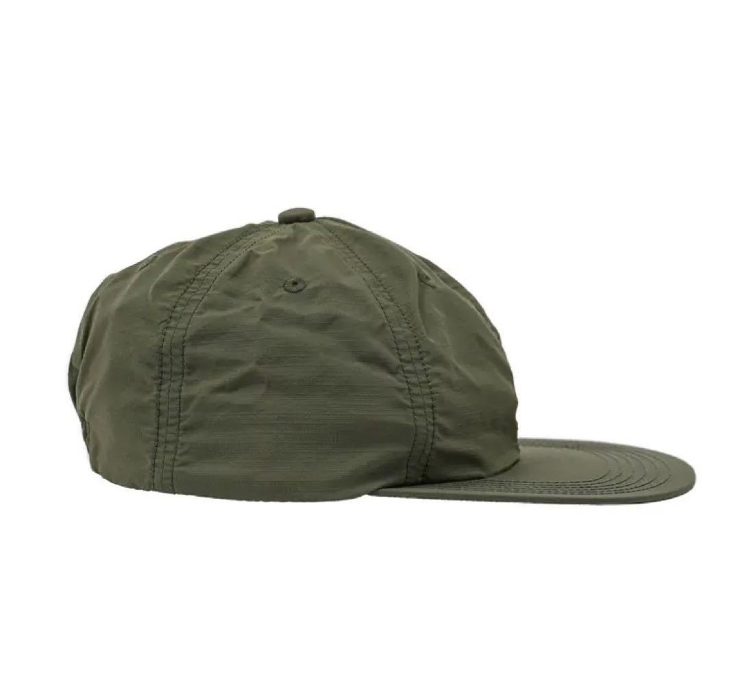 Nylon Rip Stop Shirring 6Panel Cap ovy - 帽子