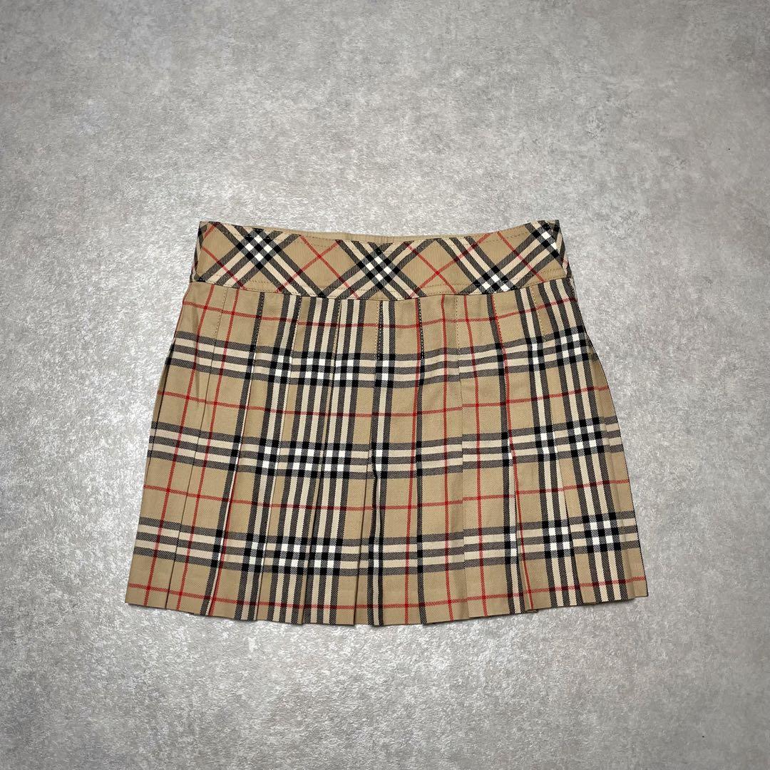 BURBERRY y2k mini skirt 平成ギャル