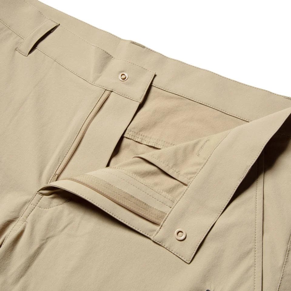 NEWERA GOLF ライト テーパード ストレッチパンツ カーキ　Mサイズ